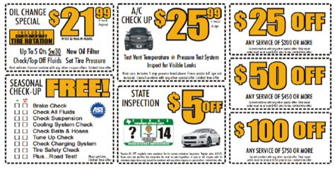 Auto Service Specials .